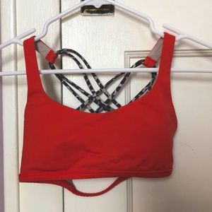 Lululemon free to be wild sports bra, size 4